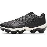 Under Armour Women's Glyde Sola RM Softball Cleats, (001) Black/White/Black, 8.5, US