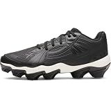 Under Armour Women's Glyde Sola RM Softball Cleats, (001) Black/White/Black, 8.5, US