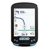 GEOID CC600 Color Screen Bike/Cycling Computer Wireless - Route Navigation with Re-Route Planing, WiFi & Bluetooth, Fast 5s GPS Positioning, Free Indoor Training