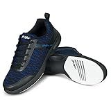 KR Strikeforce Flyer Mesh Lite Black/Royal Mens Bowling Shoe (US Footwear Size System, Adult, Men, Numeric, Medium, 13)