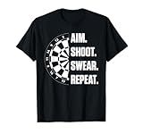 Darts Problems Dartboard Fun Hobby Dart Player T-Shirt