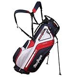 MacGregor Golf Tourney Hybrid Stand Carry Bag, Blue/White/Red