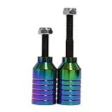 Pro Scooter Pegs CNC Aluminum Pegs for Stunt Scooters with Hardware
