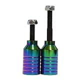 Pro Scooter Pegs CNC Aluminum Pegs for Stunt Scooters with Hardware