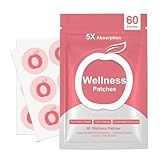 Wellness Patches for Men & Women - Flexible Daily Use Stickers 60 Count (Pack of 1)