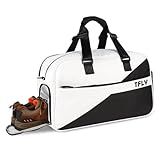 TFLY Gym Bag for Men and Women | Water-Resistant Duffel with Dry-Wet Separation & Shoe Compartment, 32L All-in-One Sports Bag for Travel | Swimming | Pickleball | Tennis