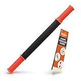 Tiger Tail 18in Massage Stick Portable Roller, Handheld, Deep Tissue Foam Roller, Body Massage and Myofascial Release Tool for Legs, Neck, Calves, Thighs, Shins & Back, The Original 18, Made in USA
