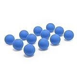 Champion Sports Colored Lacrosse Balls: Blue Official Size Sporting Goods Equipment for Professional, College & Grade School Games, Practices & Recreation - NCAA, NFHS and SEI Certified - 12 Pack