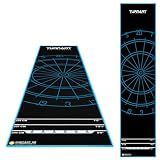 Turnart Darts Dart Mat,Darts Accessories Non Slip Carpet with Throw Line,Oche Mat with Soft Tip and Steel Tip Throw Line Distances,Dart Board Accessories (2026 NEW)