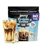 French Vanilla Protein Iced Coffee - Premium Whey Protein & Instant Iced Coffees - 100% Natural Cold Brew - Zero Artificial Flavors & Sweeteners, 80 mg Caffeine, No Added Sugar, 20 Servings