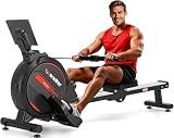 Wenoker Magnetic Rowing Machine for Home,Quiet & Smooth,Full Body Workout