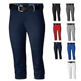 Easton | PRO ELITE Fastpitch Softball Pants | Navy | Adult Small