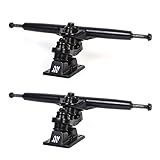 ANTWHEEL Sidewinder II Longboard/Skateboard/surf Skateboard Black Skateboard Double Kingpin Trucks 7" Hanger 9.72" Axle (Set of 2) Free Hardware (9.3" Hanger 12" Axle)