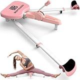 BODYWAKER Leg Stretcher Machine - Professional Split Trainer for Dance, Ballet, Gymnastics,Yoga - Flexibility Training Equipment for Splits, Kicks & Stretching (Pink)