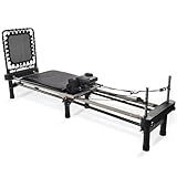 AeroPilates Pilates Reformer Machine, Home Gym Workout Equipment, Premier Studio 700 - Portable and Foldable Exercise Trainer for Strength, Resistance, and Fitness Training