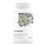 THORNE Magnesium Glycinate, Chelated Magnesium Supplement, 90 Capsules