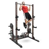 Steelbody Squat Rack Utility Trainer with Weight Storage Posts STB-98010