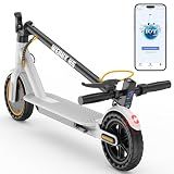 Electric Scooter, 500/350W Motor & 10"/8.5" Solid Tires, Up to 22/19 MPH & 25/15 Miles Rang, Foldable Commuter E Scooter for Adults & Teens