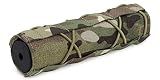 KRYDEX Tactical Airsoft Suppressor Cover 7 inch/18cm (MC)