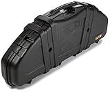 Plano Protector PillarLock Series Bow Case, Black, Archery Storage, Lockable with High-Density Interior Padding, Hard Protective Case, Holds Up to 6 Arrows