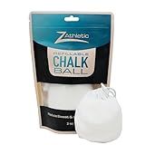 Z Athletic Gym Chalk Ball for Rock Climbing, Gymnastics, and Weightlifting, 2oz Refillable Ball