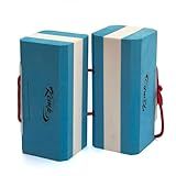 Kemp USA EVA Foam Pull Buoy Swimming Tool - Swim Buoy for Open Water - Ideal for Developing Endurance and Upper Body Strength - Adjustable, Durable and Compact