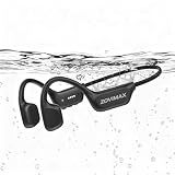 Bone Conduction Headphones, IPX8 Waterproof Swimming Headphones, Open Ear Headphones with MP3 Mode 32GB Memory Up to 12 Hours Playtime, Bluetooth 6.0 Earbuds Secure Fit for Running and Fitness