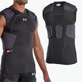 Under Armour Gameday Pro 5-Pad Top, Compression Shirt Men Football