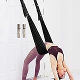 Waist Back Leg Stretcher Strap, Backbend Training Inversion Strap with Door Anchor, Flexibility Trainer Stretching Equipment Assist Stretch Strap for Fitness Dance Ballet Gymnastics