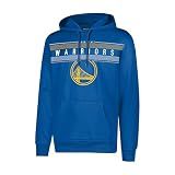 Ultra Game NBA Official Men’s Super Soft Midtown Hoodie Pullover Sweatshirt - Unisex, Golden State Warriors, Team Color, Large