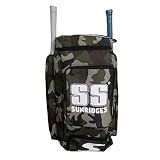 SS Camo Duffle Cricket Kit Bag | Light Weight with Attractive Design | Weather-Resistant | Spacious Storage | Comfort | Stylish and Sporty | Shoulder Straps | Special Bat Holder