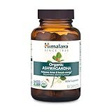 Himalaya Organic Ashwagandha Root, 2 Month Supply - Herbal Adrenal Support Supplements for Stress Relief and Energy Support - USDA Organic, Non-GMO, Vegan, Gluten Free, 670 mg, 60 Caplets