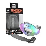Shock Doctor Lip Guard, Adult and Youth Mouth Guard Football with Strap, Breathable Wide Opening Football Mouthpiece for Youth and Adults OSFA, Shock Doctor Mouth Guards, Max Airflow