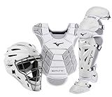 Mizuno Samurai Womens Box Set 13-14 |Catchers Protective Equipment | White