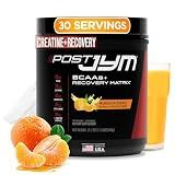 JYM Supplement Science Post JYM Active Matrix Mandarin Orange Amino Recovery Powder Pure Creatine HCL, BCAA’s, Glutamine, Carnitine, Betaine, Taurine for Strength, Repair, Performance 30 Servings