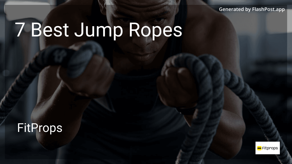 7 Best Jump Ropes in 2025 image