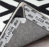 GORILLA GRIP 12 Pc Rug Gripper Pads Keep Area Rugs Corners from Curling, Reusable Double-Sided Stickers Holds Down Carpet in Place, Grips on Tile and Hardwood Floors Helps Prevent Sliding, Home Décor
