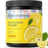 KEY NUTRIENTS Potassium Multivitamin Electrolytes Powder, Lemonade, 90 Serv