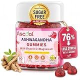 Ascool Ashwagandha Gummies for Calm &Stress Relief