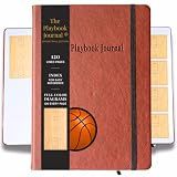 The Playbook Journal - A Basketball Playbook Notebook, Basketball Coach Gifts for Men & Women & Players, Coaching Notebook for Coach Appreciation Gifts