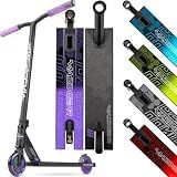 Pro Trick Stunt Scooter for Kids Ages 8-12 – Lightweight Durable 2 Wheel Freestyle Scooter for Skatepark and Street – Easy Assembly – Madd Gear MG3