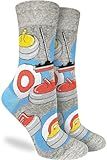 Good Luck Sock Women's Curling House Socks, Adult, Shoe Size 5-9