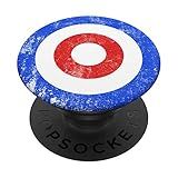 Curling Target Vintage Style Sports Gift PopSockets Grip and Stand for Phones and Tablets