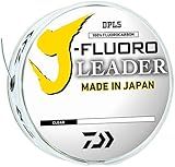 Daiwa J-Fluoro Fluorocarbon Leader - 50 Pound - 50 Yards, Clear