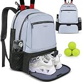 Ytonet Tennis Bag Tennis Backpack for Women Men 2 Rackets