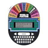 Educational Insights Wheel of Fortune Game - Handheld Electronic Game, Great for Travel, Classic Retro Party Games for Kids, Teens & Adults, Word Puzzle Challenge & Entertaining Gift, Ages 8+