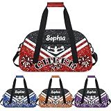 Cheer-Bag for Girls Custom Name Cheer-Gifts Red Cheerleading Duffel-Bag