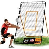 ZVFOTN Adjustable Volleyball Rebounder Net,7x4 ft,Orange