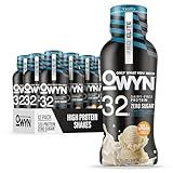 OWYN Only What You Need Pro Elite Vanilla Flavored Protein Shake, 32g Protein, 0g Sugar, High Protein, Dairy Free, Gluten Free, Plant Based Protein Drink, 12 Count
