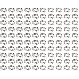 CyeeLife Dart Shafts Spring Metal O Rings for Plastic Stems 100pcs